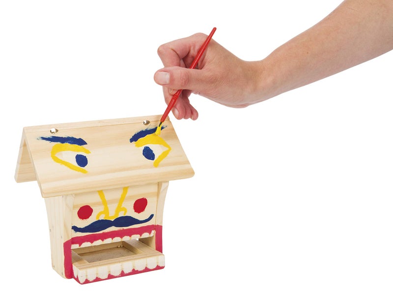 Toysmith Beetle & Bee Build A Bird Buffet, DIY Kids Art Craft Outdoor Bird Kit, Educational Kit for Kids - Image 4